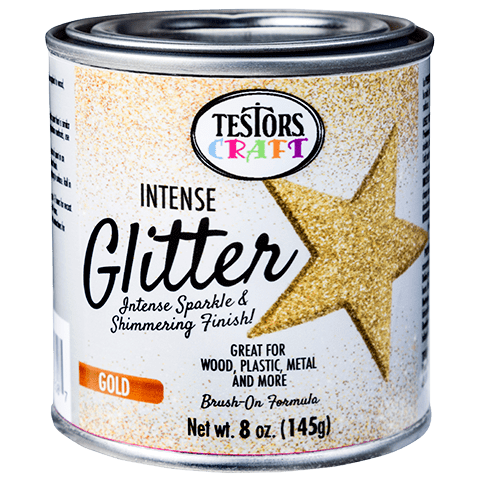 Testors® 297588 Glitter Burst Acrylic Craft Paint Set, 2 Oz, 6