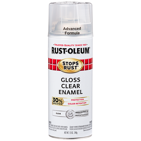 Rust-Oleum Stops Rust Advanced Gloss Clear Spray Paint