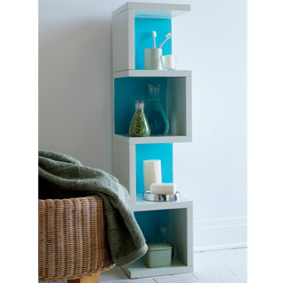 funky zig zag shelf