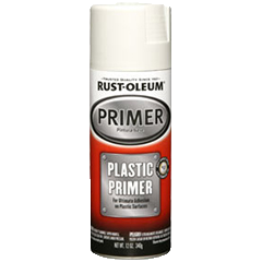 Rust-Oleum Automotive Plastic White Primer Spray Paint