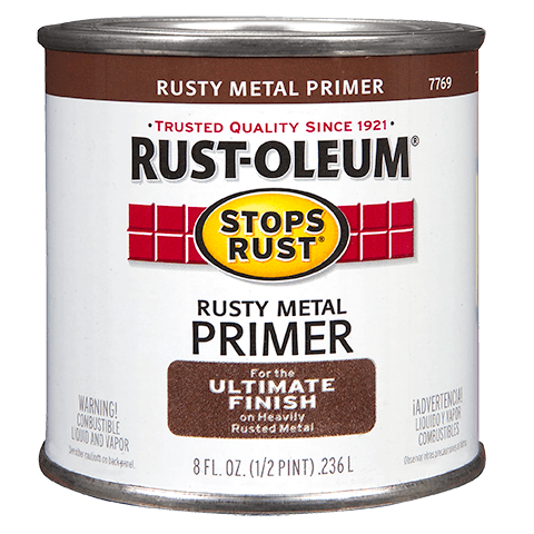 Rust-Oleum Stops Rust Rusty Metal Primer Brush On Application