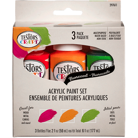 Testors Island Acrylic Paint (Kit) in the Craft Paint department