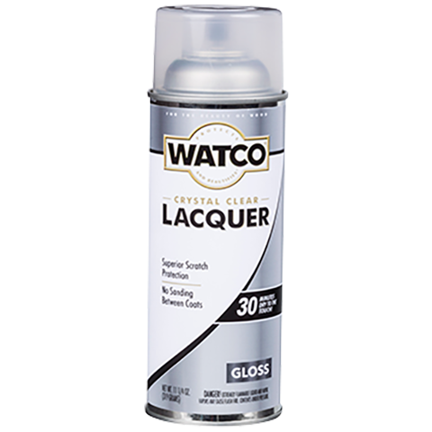 lacquer spray clear wood finish paint gloss watco semi satin oz pack enlarge catalog homedepot